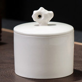 Keramika Pelnu kremācijas piemiņas kaķa urna pelniem Personalizēta bēru urna pelniem Apbedīšanas urna cilvēku kremācijas kapsētai