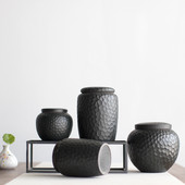 Pepeo za kućne ljubimce Urna Keramika Pogrebne urne Ljudski kremirani držač pepela Pokop kod kuće u niši Kolumbarij Spomenik zen stilu života