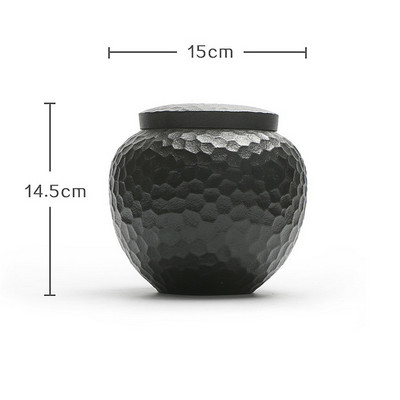 Pepeo za kućne ljubimce Urna Keramika Pogrebne urne Ljudski kremirani držač pepela Pokop kod kuće u niši Kolumbarij Spomenik zen stilu života