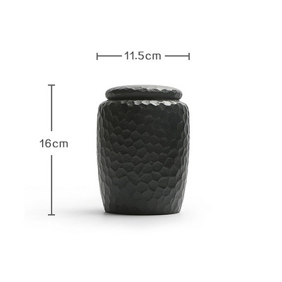 Pepeo za kućne ljubimce Urna Keramika Pogrebne urne Ljudski kremirani držač pepela Pokop kod kuće u niši Kolumbarij Spomenik zen stilu života