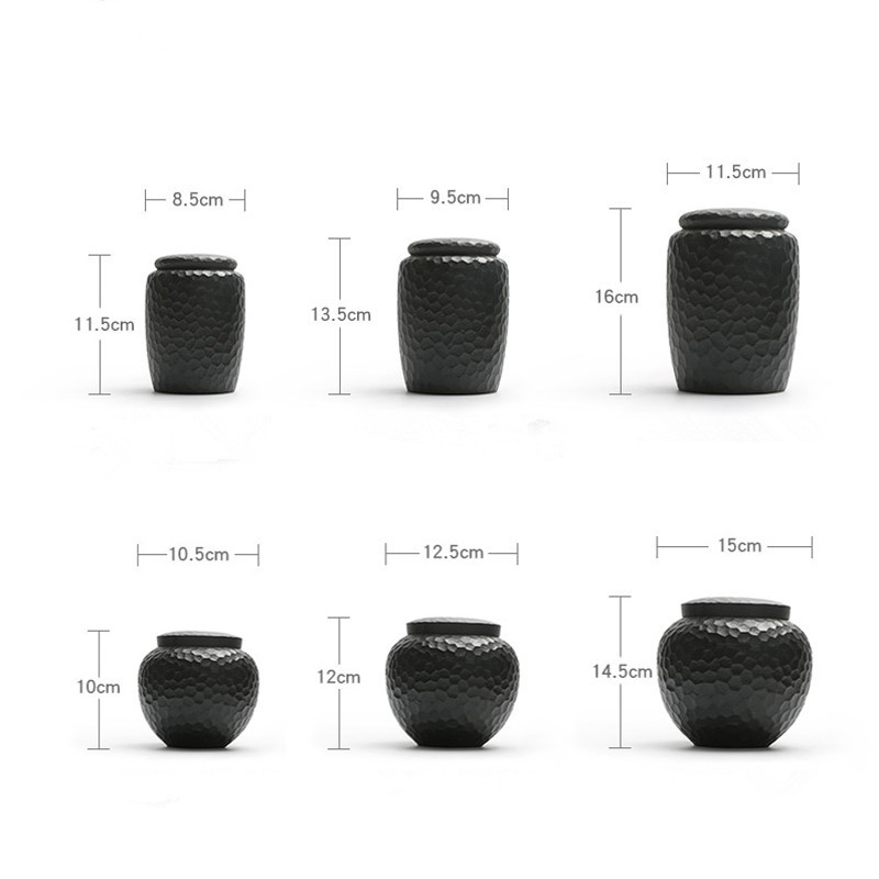 Pepeo za kućne ljubimce Urna Keramika Pogrebne urne Ljudski kremirani držač pepela Pokop kod kuće u niši Kolumbarij Spomenik zen stilu života