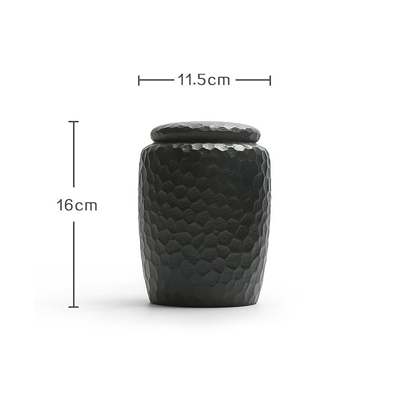 Pepeo za kućne ljubimce Urna Keramika Pogrebne urne Ljudski kremirani držač pepela Pokop kod kuće u niši Kolumbarij Spomenik zen stilu života