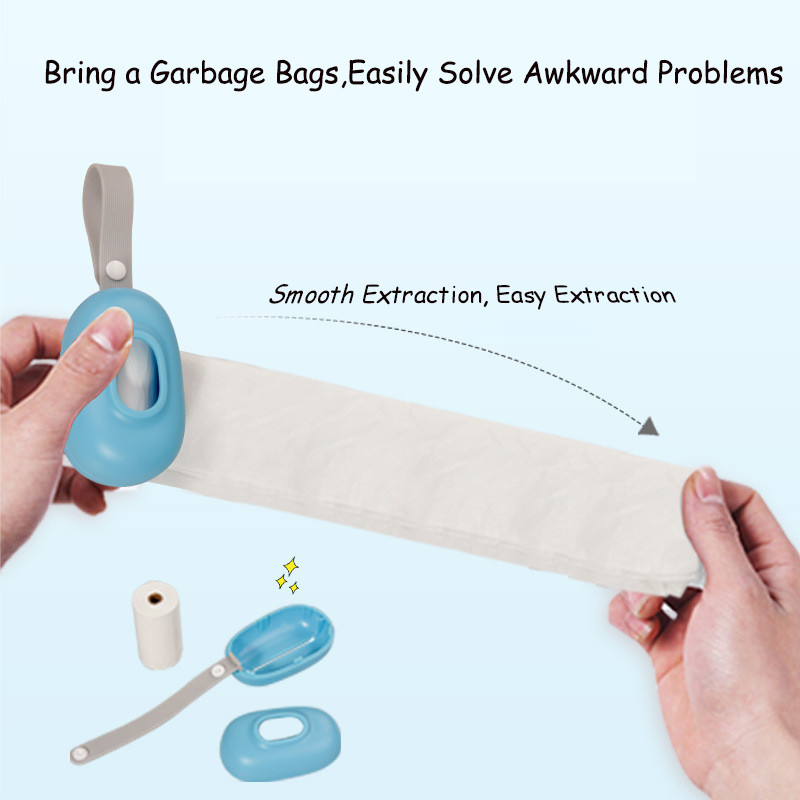 Prijenosna vrećica za pseći izmet Dozator vrećica za pseći izmet Držač vrećice za pseći izmet Plastična torba za vreću za smeće Torbica za pse Vreće za skupljanje kućnih ljubimaca
