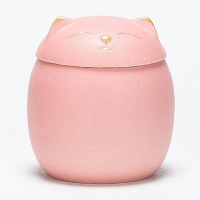 Radoša keramika Apbedīšanas urna pelniem Mājdzīvnieku urna pelniem Kaķu Dzīvnieku piemiņas zīmes Apbedīšanas urna suņiem Maza kaķa bēru kapsēta