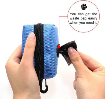 Protable Dog Poop Bispenser Dispenser Θήκη Σακούλες σκουπιδιών Organizer Pet Pet Puppy Cat Pick Up Poop Poop Holiday bag