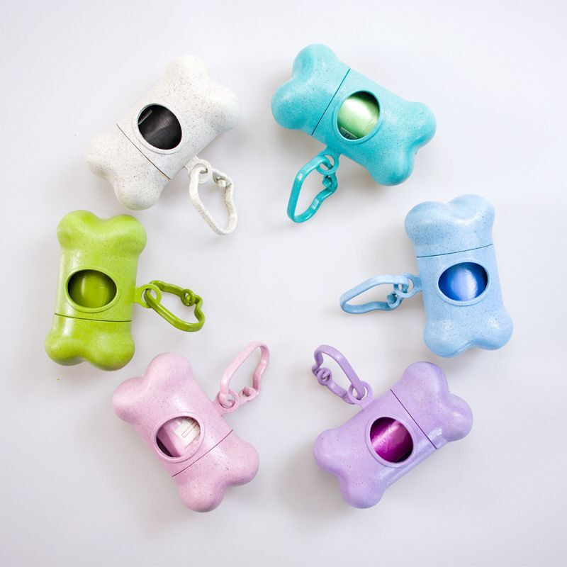 Novi držač vrećice za kućni izmet za pseći izmet Držač vrećice za plastičnu vrećicu za smeće Torbica za nošenje Pet Pet 1 rola Vreće za izmet