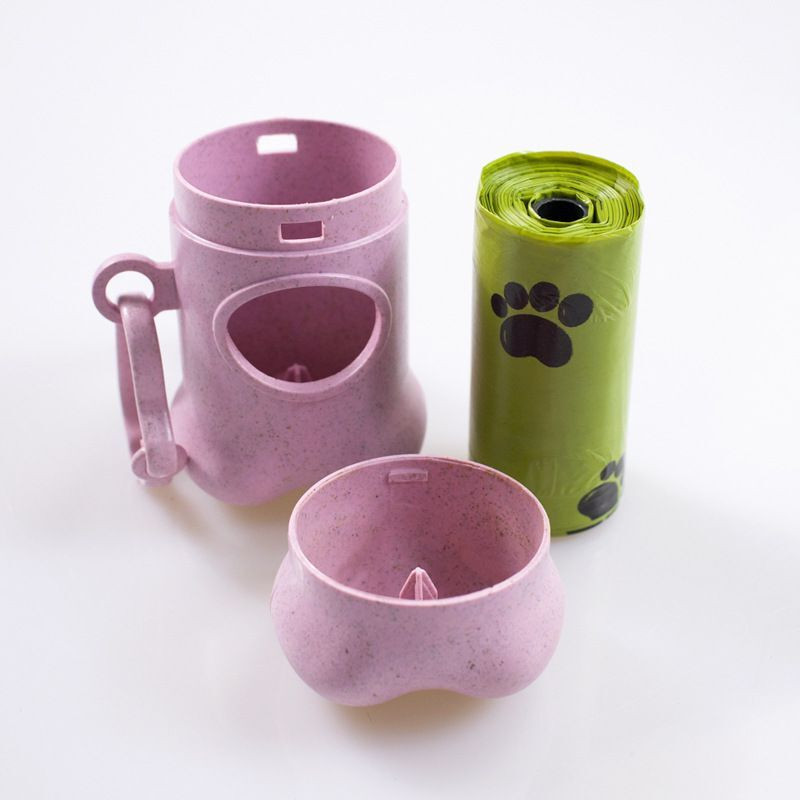 Novi držač vrećice za kućni izmet za pseći izmet Držač vrećice za plastičnu vrećicu za smeće Torbica za nošenje Pet Pet 1 rola Vreće za izmet