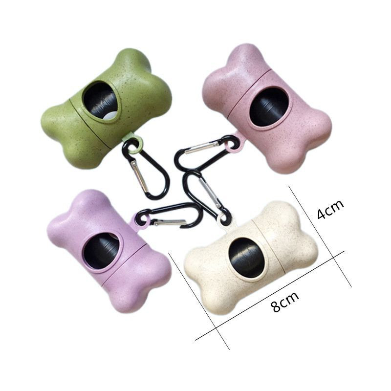 Novi držač vrećice za kućni izmet za pseći izmet Držač vrećice za plastičnu vrećicu za smeće Torbica za nošenje Pet Pet 1 rola Vreće za izmet