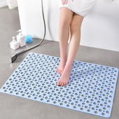 Vannas istabas pretslīdes paklājiņš Sākums Vannas istabas paklājs šūnveida pēdu paliktnis dušas telpa Viesnīca vanna tualete vannas istabas piederumu komplekts