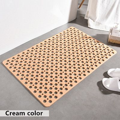 Vannas istabas pretslīdes paklājiņš Sākums Vannas istabas paklājs šūnveida pēdu paliktnis dušas telpa Viesnīca vanna tualete vannas istabas piederumu komplekts