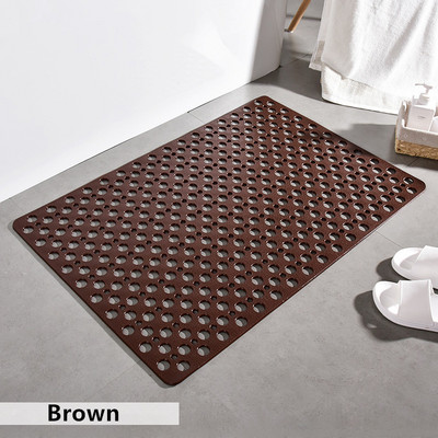 Vannas istabas pretslīdes paklājiņš Sākums Vannas istabas paklājs šūnveida pēdu paliktnis dušas telpa Viesnīca vanna tualete vannas istabas piederumu komplekts