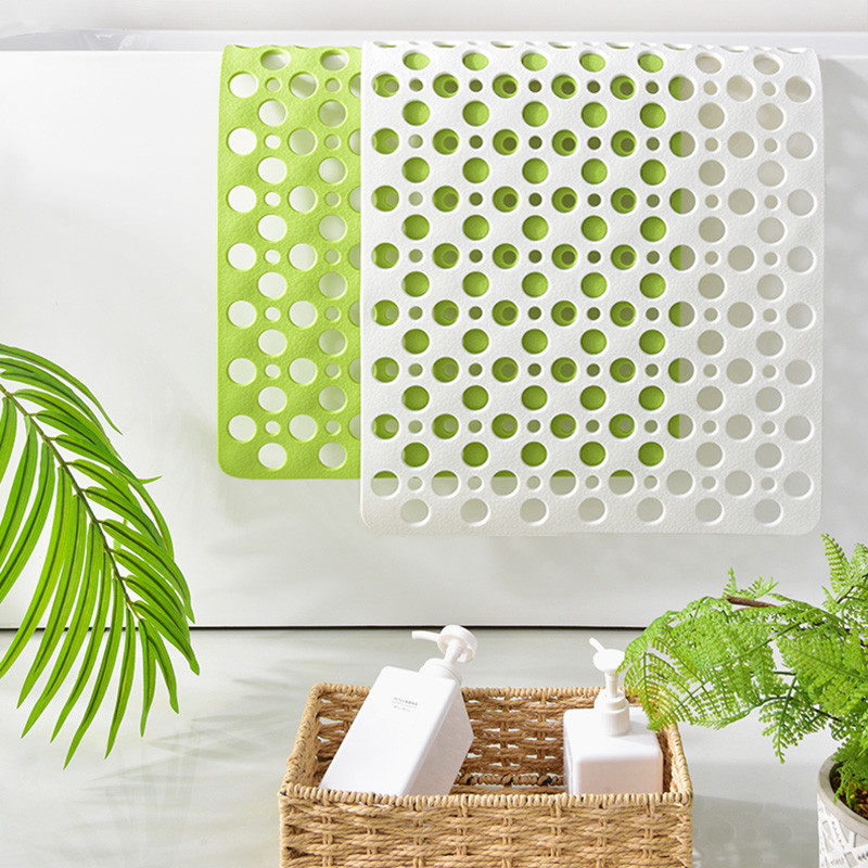 Vannas istabas pretslīdes paklājiņš Sākums Vannas istabas paklājs šūnveida pēdu paliktnis dušas telpa Viesnīca vanna tualete vannas istabas piederumu komplekts