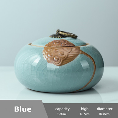 Urne za kućne ljubimce za keramiku Pepeo Zapečaćena Kremacija Pogreb Uspomena na čovjeka Prikladni kućni kamini Pogrebna urna od pepela