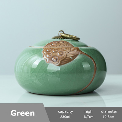 Urne za kućne ljubimce za keramiku Pepeo Zapečaćena Kremacija Pogreb Uspomena na čovjeka Prikladni kućni kamini Pogrebna urna od pepela