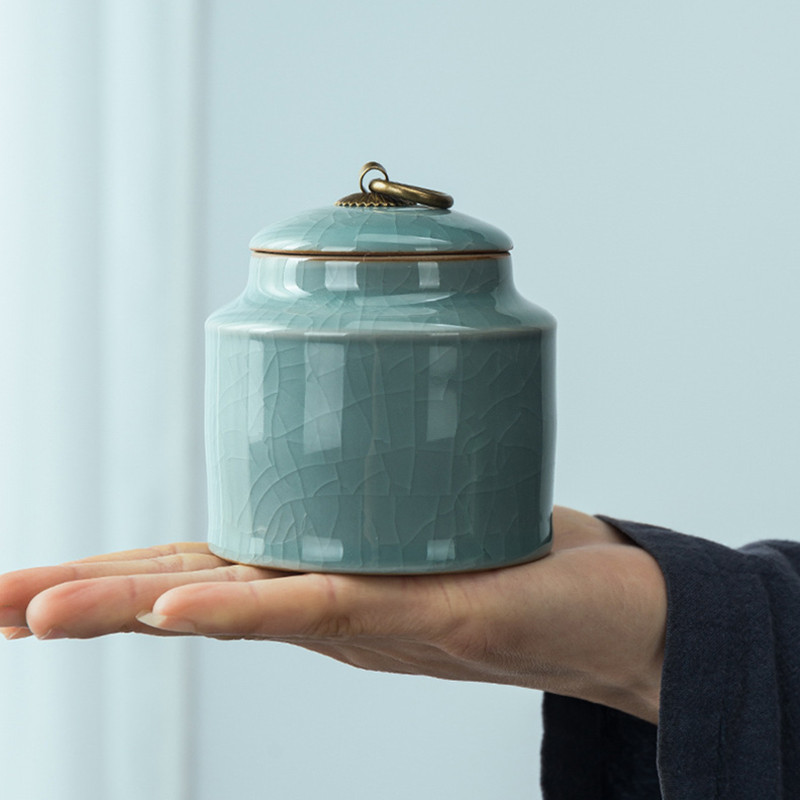Urne za kućne ljubimce za keramiku Pepeo Zapečaćena Kremacija Pogreb Uspomena na čovjeka Prikladni kućni kamini Pogrebna urna od pepela