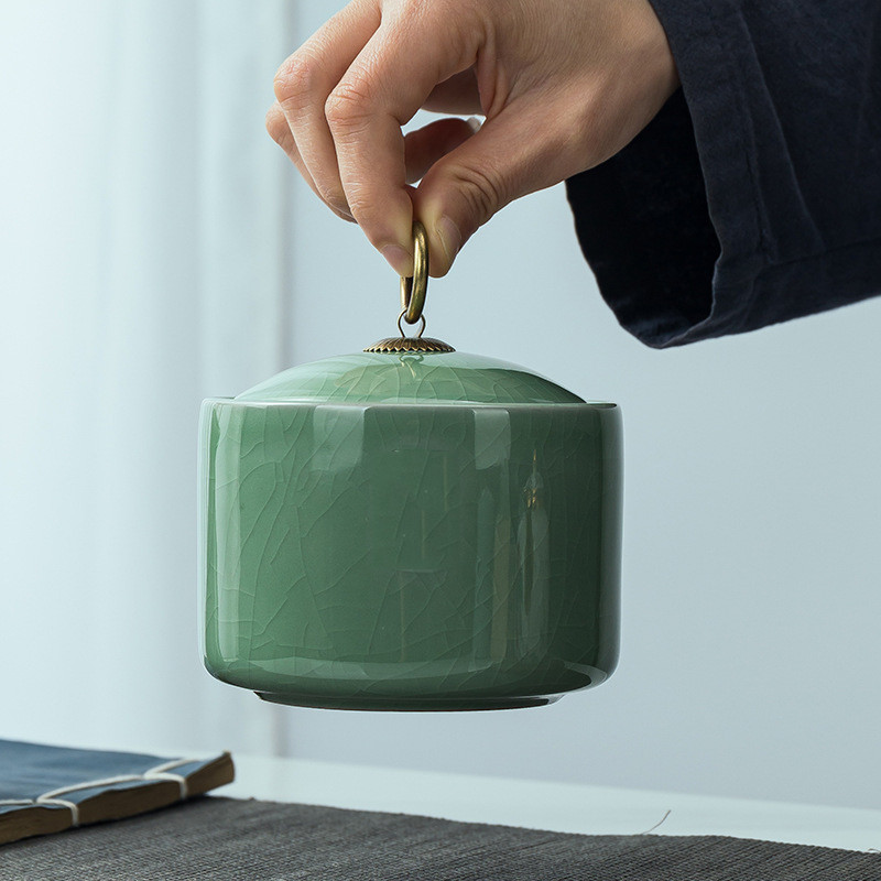 Urne za kućne ljubimce za keramiku Pepeo Zapečaćena Kremacija Pogreb Uspomena na čovjeka Prikladni kućni kamini Pogrebna urna od pepela