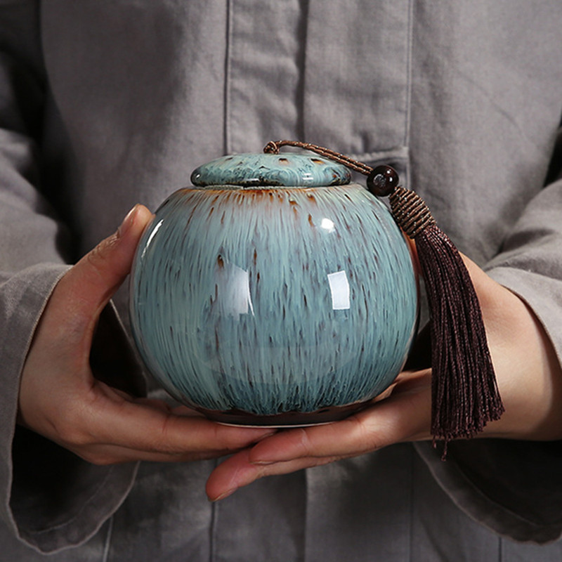 Keramikas apbedīšanas pelnu urnas cilvēku kremēšanai Mājdzīvnieku pelnu turētājs Atmiņas palātas pelni Keramikas urnas zārks