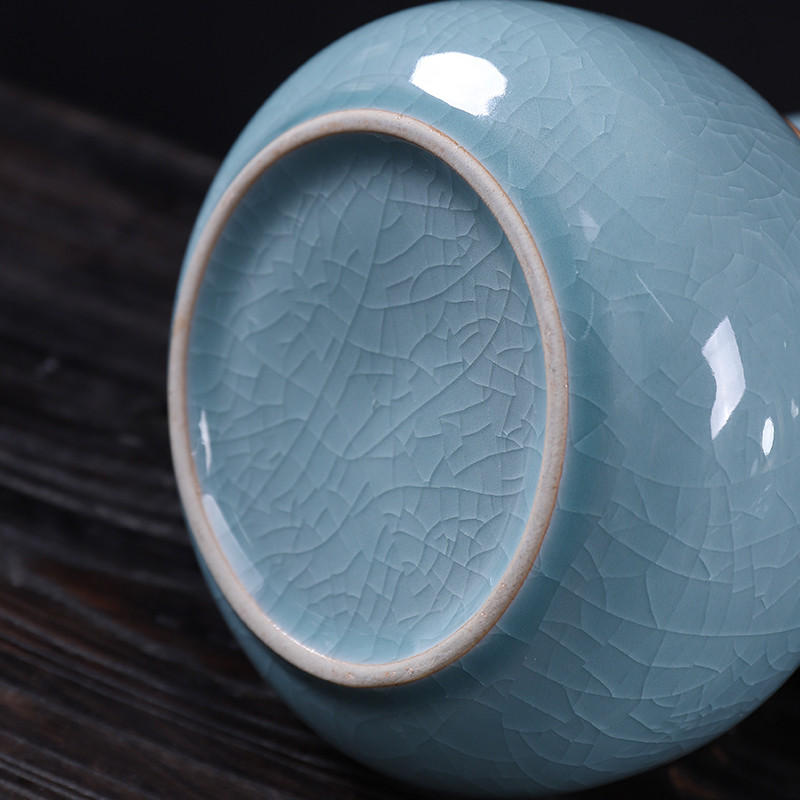 Keramička zatvorena staklenka Velika kućna prijenosna staklenka za pohranjivanje Suvenir za kućne ljubimce