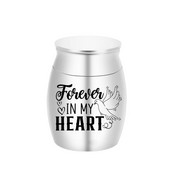 Kremācijas rotaslietas urnas kulons kaijas kremācijas urna cilvēka pelniem turētājs piemiņas memoriāls-Mūžīgi manā sirdī