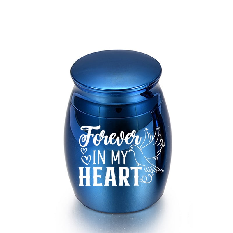 Kremācijas rotaslietas urnas kulons kaijas kremācijas urna cilvēka pelniem turētājs piemiņas memoriāls-Mūžīgi manā sirdī