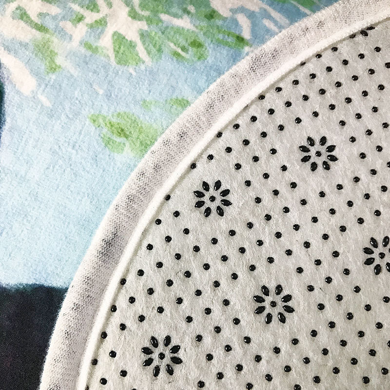 Zeegle 3gab Vannas istabas paklājiņu komplekts Tintes krāsošana Vannas paklājiņš Pretslīdes tualetes grīdas paklāji Vannas istabas paklāji Flaneļa tualetes paklājiņu komplekti vannas paklāju komplekti