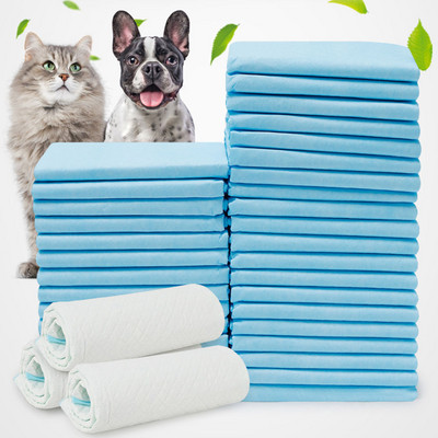 10pcs Dog Training Pee Pads Super Absorbent Puppy Dog Diaper Disposable Healthy Clean Nappy Mat for Pets Dairy Diaper Supplies