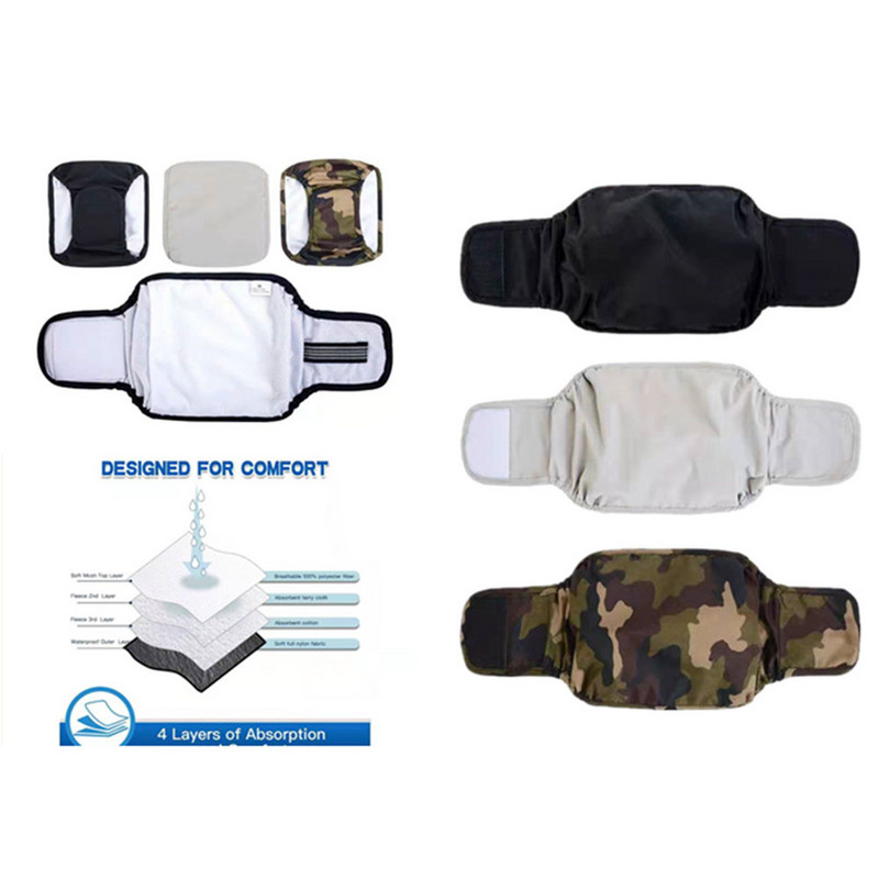 Vīriešu suņu aptinumi Augsti uzsūcošas mājdzīvnieku autiņbiksītes Mazgājamas suņu vēdera lentes vīriešu kārtas suņiem Atkārtoti lietojamas kucēnu vēdera lentes maziem lieliem suņiem