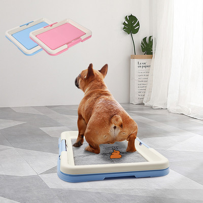Portable Dog Training Toilet Indoor Dogs Potty Pet Toilet for Small Dogs Cats Cat Litter Box Puppy Pad Holder Tray Pet Supplies