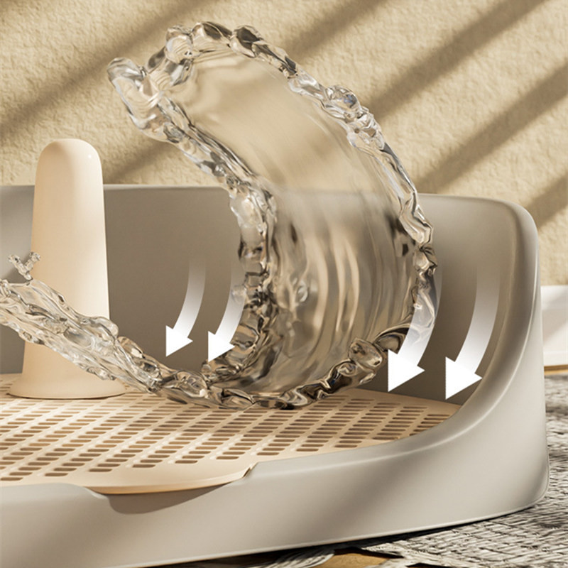 Suņu tualetes kaste iekštelpu suņu tualetes kaste ar statni Mazi un vidēji Suņu apmācība Pretkāpšanas suņi Tualetes kastes Mājdzīvnieku piederumi