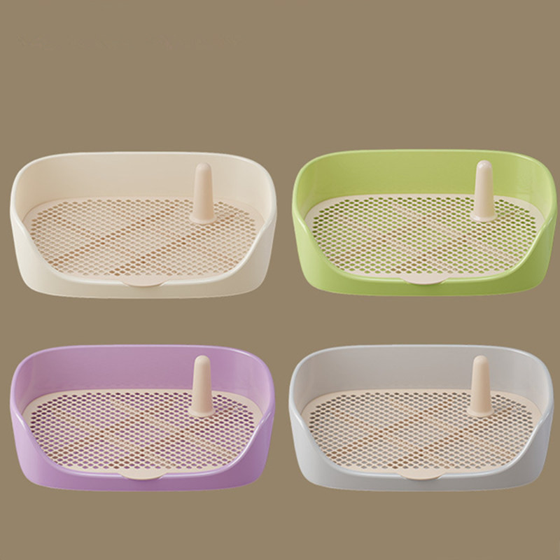 Suņu tualetes kaste iekštelpu suņu tualetes kaste ar statni Mazi un vidēji Suņu apmācība Pretkāpšanas suņi Tualetes kastes Mājdzīvnieku piederumi