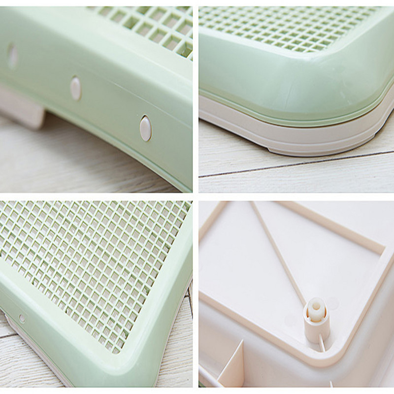 Naminių gyvūnėlių tualetas Nešiojamas šunų dresavimo tualetas kambarinis šunų puodukas mažiems šunims katėms šuniukų pagalvėlių laikiklis Lengvai valomas padėklas, reikmenys augintiniams