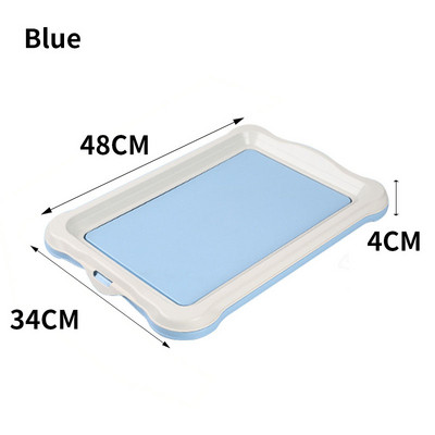 Pārnēsājama suņu apmācības tualete iekštelpu suņiem podiņa mājdzīvnieku tualete maziem suņiem kaķiem kaķu pakaišu kaste kucēnu paliktņa turētāja paplāte mājdzīvnieku piederumi