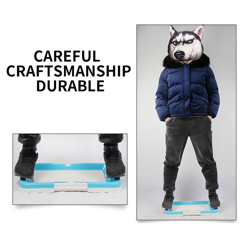 Pārnēsājama suņu apmācības tualete iekštelpu suņiem podiņa mājdzīvnieku tualete maziem suņiem kaķiem kaķu pakaišu kaste kucēnu paliktņa turētāja paplāte mājdzīvnieku piederumi