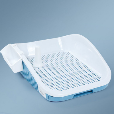 2021 m. Naujausios gyvūnų naminių gyvūnėlių patalpų reikmenys NAUJAS nešiojamas šunų tualetas plastikinis dvigubo sluoksnio šunų pagalvėlės dresuojamas katės šuniuko šlapinimosi tualetas