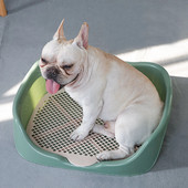 Pārnēsājama suņu tualete urinēšanas spilventiņš divslāņu paplātes apmācība kaķu kucēnu paplāteTualete suņiem Bērniem mājdzīvnieki WC tīrīšana podiņa mājsaimniecība