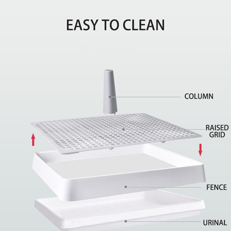 Pārnēsājama suņu tualete urinēšanas spilventiņš divslāņu paplāte Suņu apmācība kaķu kucēnu paplāteTualete suņiem Bērniem Mājdzīvnieki WC tualetes tīrīšanas podiņš