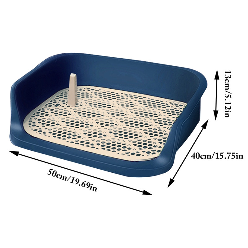Velika posuda za pseći pijesak Posuda za pseće noše Toalet za dresuru kućnih ljubimaca Toalet za pse za kućne ljubimce Toalet za pse mačji pijesak Posuda za mačke Pse Teddy WC protiv prskanja