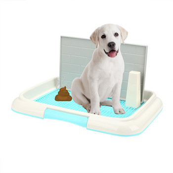 Лесна за почистване Решетъчна тоалетна за кучета Гърне Нощен съд Продукт за домашни любимци Тава за отпадъци за кученца Тоалетна за обучение на пикаене Тоалетна за домашни любимци