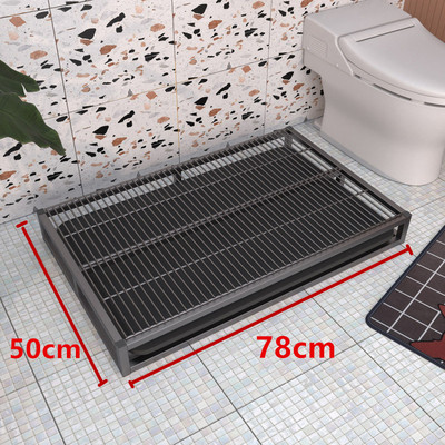 DogToilet iekštelpu suņu tualetes nerūsējošā tērauda pakaišu kastes lieliem suņiem apmācību kucēnu pakaišu kastes smilšu baseina mājdzīvnieku tīrīšanas rīki