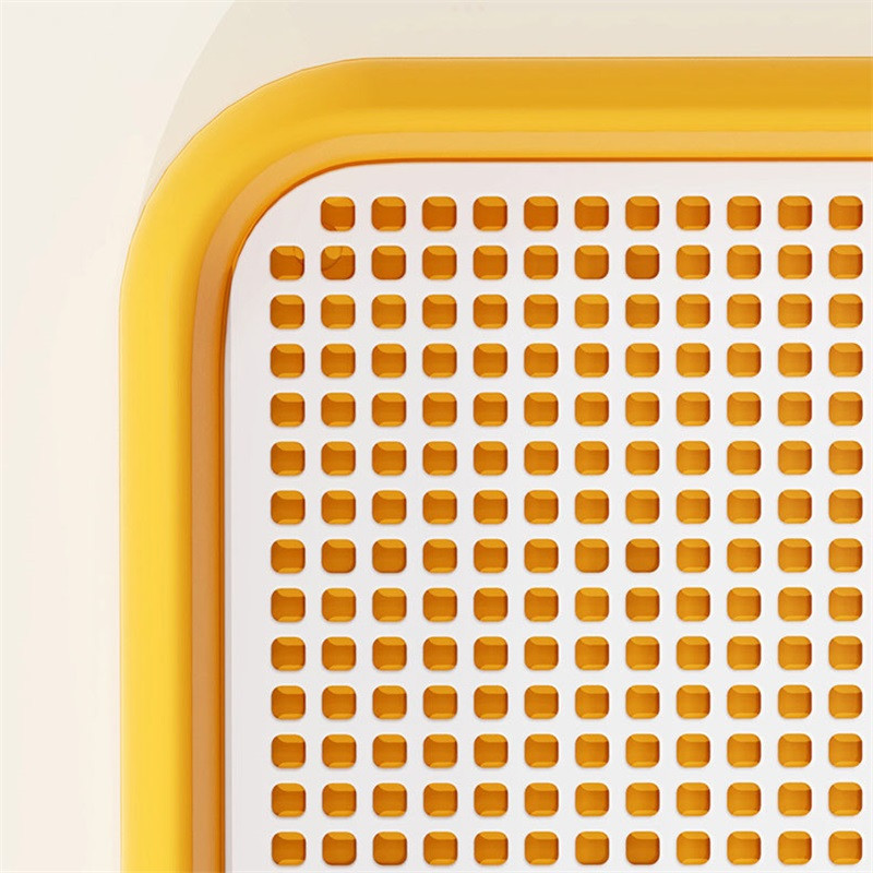 Prijenosna posuda za WC za pse, plastična posuda za kućne ljubimce, beznačajni pisoar, kada za odvikavanje od nužde Lako se čisti Mrežasta rešetka protiv klizanja Sredstva za čišćenje štenaca