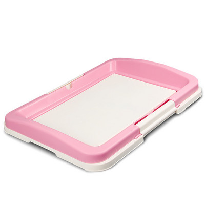 Prijenosni WC za dresuru pasa Unutarnji psi Mali WC za kućne ljubimce za male pse Mačke Kutija za mačji pijesak Držač jastučića za štene Pladanj Potrepštine za kućne ljubimce