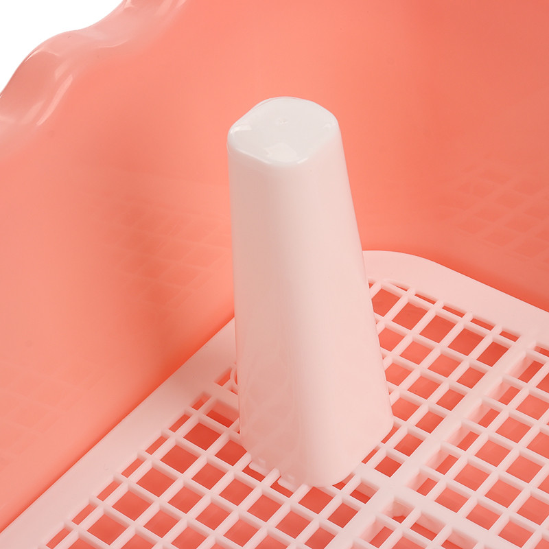 Praktična toaletna školjka za pse s ogradom protiv prskanja Štene za mokrenje Psi koji treniraju nošu Mačke Proizvodi za čišćenje WC-a Pribor za kućne ljubimce