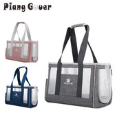 Modes elpojošs kaķu pārnēsāšanas somas transportētājs Pārnēsājamas kucēnu vienas plecu somas Ceļojumu mājdzīvnieku pārvadātājs maziem suņiem mājdzīvniekiem Rokassomiņa