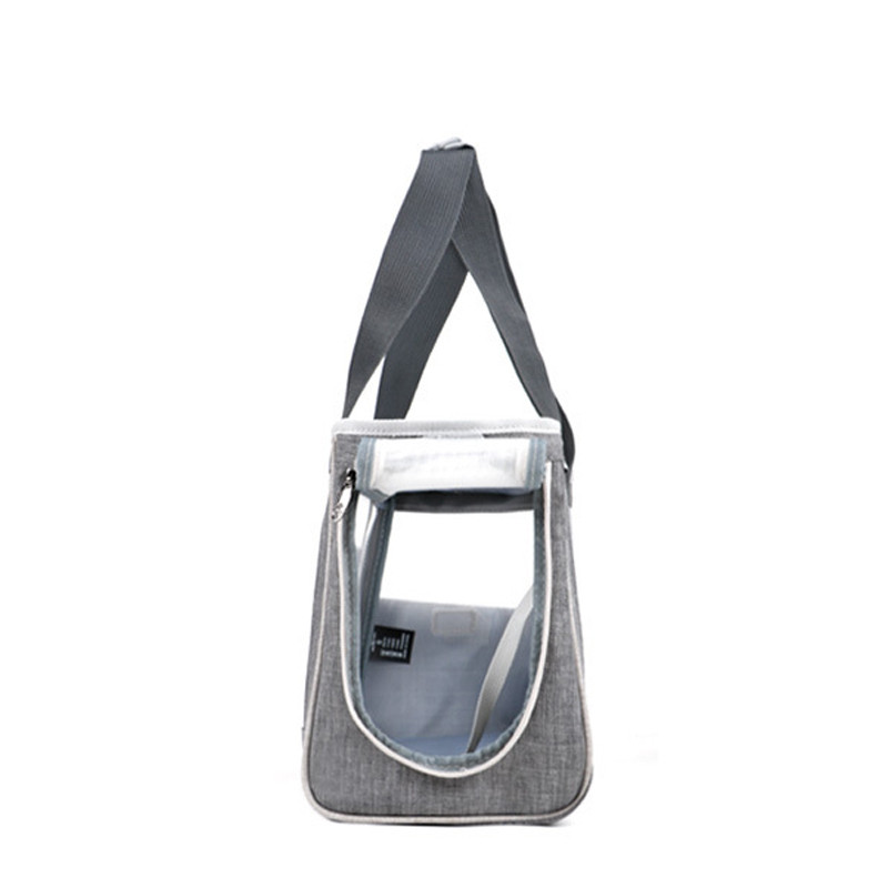 Modes elpojošs kaķu pārnēsāšanas somas transportētājs Pārnēsājamas kucēnu vienas plecu somas Ceļojumu mājdzīvnieku pārvadātājs maziem suņiem mājdzīvniekiem Rokassomiņa