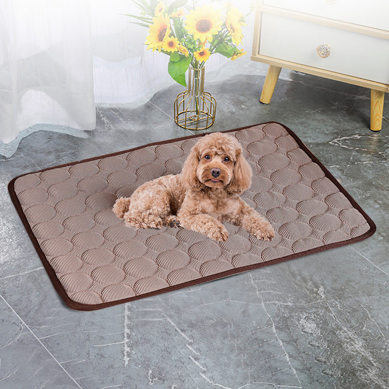 Καλοκαιρινό χαλάκι για σκύλους Ψύξη για κατοικίδια για σκύλους Καναπές κουβέρτα γάτας Αναπνεύσιμο κρεβάτι για σκύλους κατοικίδιων ζώων Μικρά μεσαία μεγάλα σκυλιά Προμήθειες για κατοικίδια αυτοκινήτου