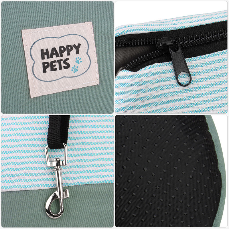 Pārnēsājama mājdzīvnieku suņu pārnēsāšanas soma Elpojoša komforta āra ceļojumu suņu kaķu soma kucēnu rokassomiņa