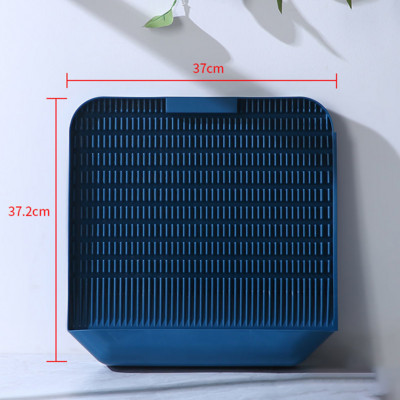 Pārnēsājama kaķu suņu tualete plastmasas apmācība kaķēnu trusis suņu podi lolojumdzīvnieku kucēnam iekštelpu izkārnījuma piederumiem