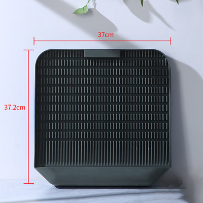 Pārnēsājama kaķu suņu tualete plastmasas apmācība kaķēnu trusis suņu podi lolojumdzīvnieku kucēnam iekštelpu izkārnījuma piederumiem