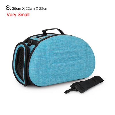 Torba za mačke Prijenosna sklopiva torba za nošenje kućnih ljubimaca Putna torba za automobil Na rame za male pse Ručno ljubičasta siva