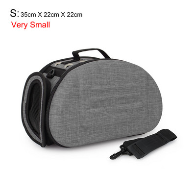 Torba za mačke Prijenosna sklopiva torba za nošenje kućnih ljubimaca Putna torba za automobil Na rame za male pse Ručno ljubičasta siva